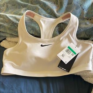 Nike Women's Cream Sports Bra